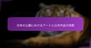 日本の公園におけるアートと公共作品の役割
